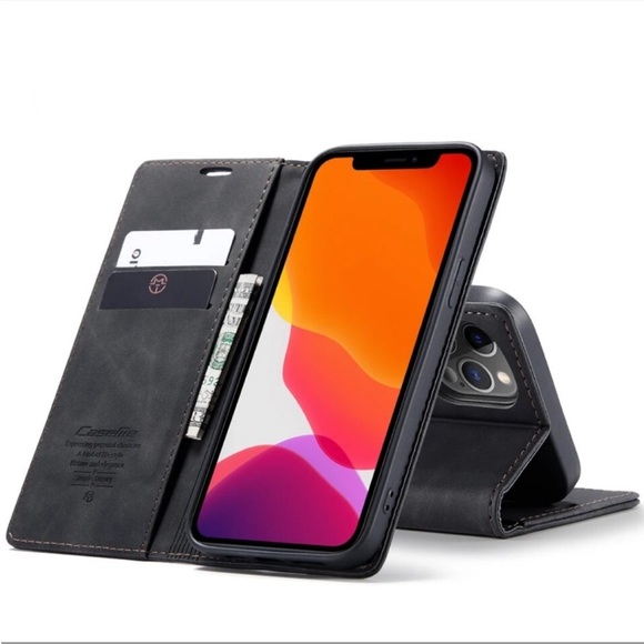 🔥 iPhone 12 high quality tan suede wallet case - Picture 14 of 14